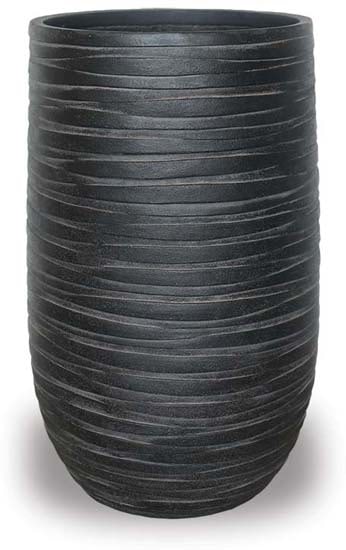 Ola wave pot, black