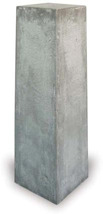 Palma pedestals planter, grey