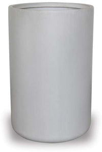 Palma tall planter, white