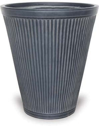 Palma tall vertical pot, black