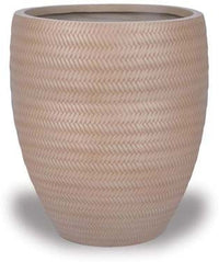 Palmeira egg pot, antique terracotta