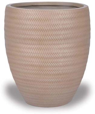 Palmeira egg pot, antique terracotta