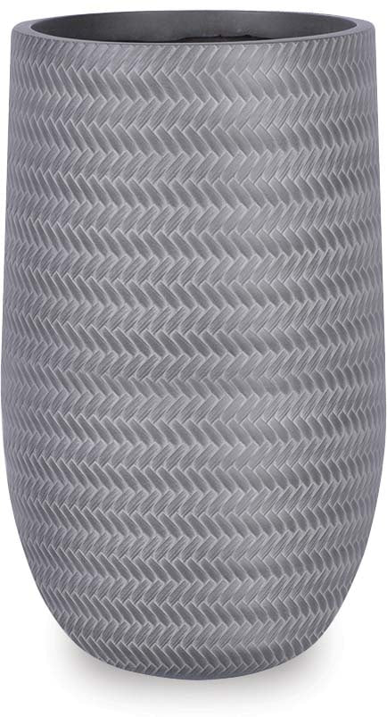 Palmeira tall pot, brown