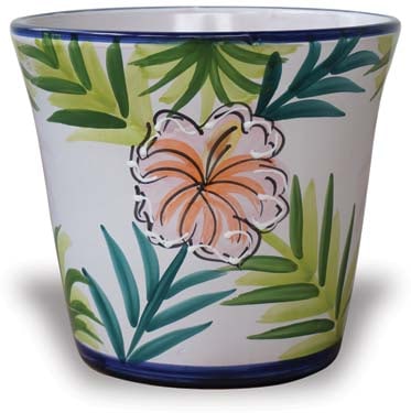 Patio v planter pot
