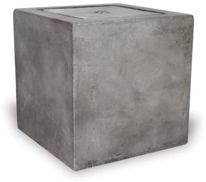 Peral medium square fountain with LED light