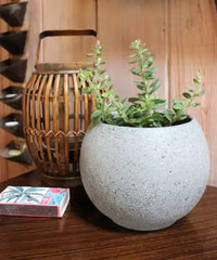 Prado ball hand painted planter