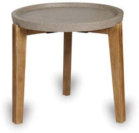 Prado small table pot with wood legs