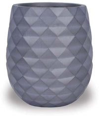 Prisma belly pot, grey