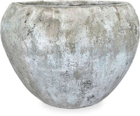 Ribera bananal fishbowl planter, brown