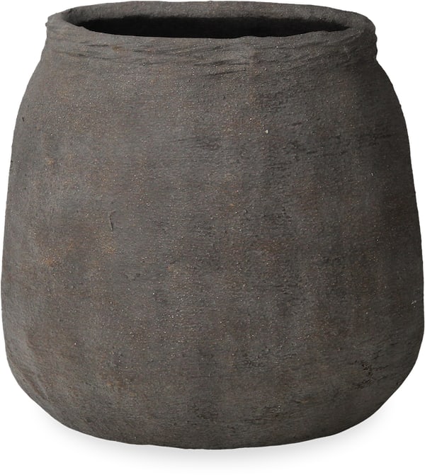 Rio belly planter, brown