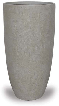 Rocío tall round pot, sand