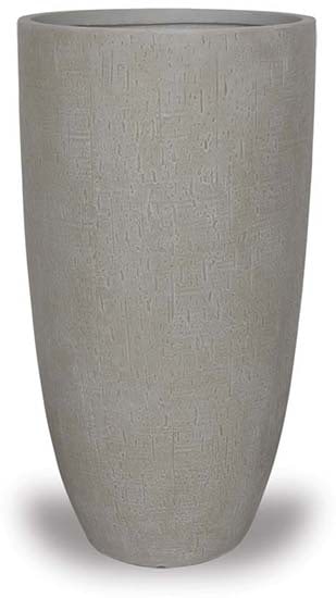 Rocío tall round pot, sand