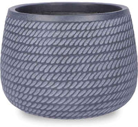 Senda short round pot, black
