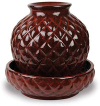 Serra tabletop fountain, red