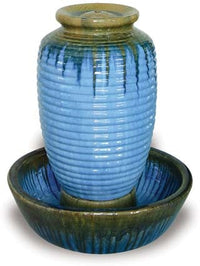 Sol beehive fountain, blue