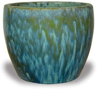 Sol blue belly planter, blue