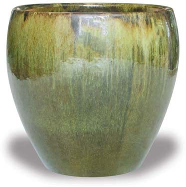 Sol brown belly planter, moss