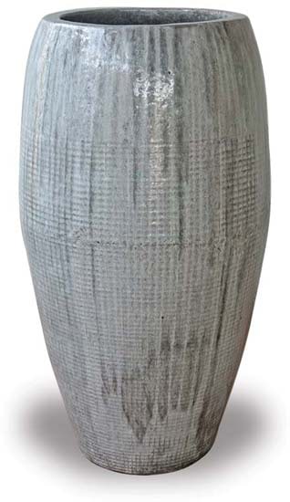 Sol bullet wafer planter, white