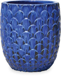 Sol daisy planter, blue