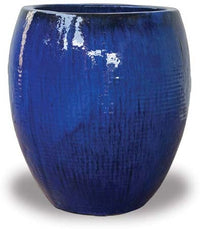 Sol egg wafer planter, blue