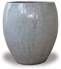 Sol egg wafer planter, white