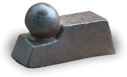 Sol feet pot, charcoal
