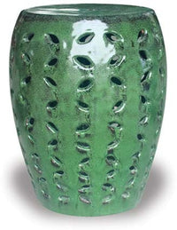 Sol garden seats planter with cutouts, sesame