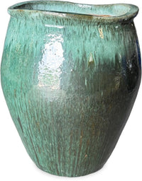Sol glaze caldera jar, moss