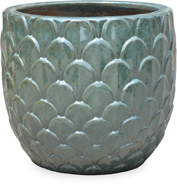 Sol iris planter, jade