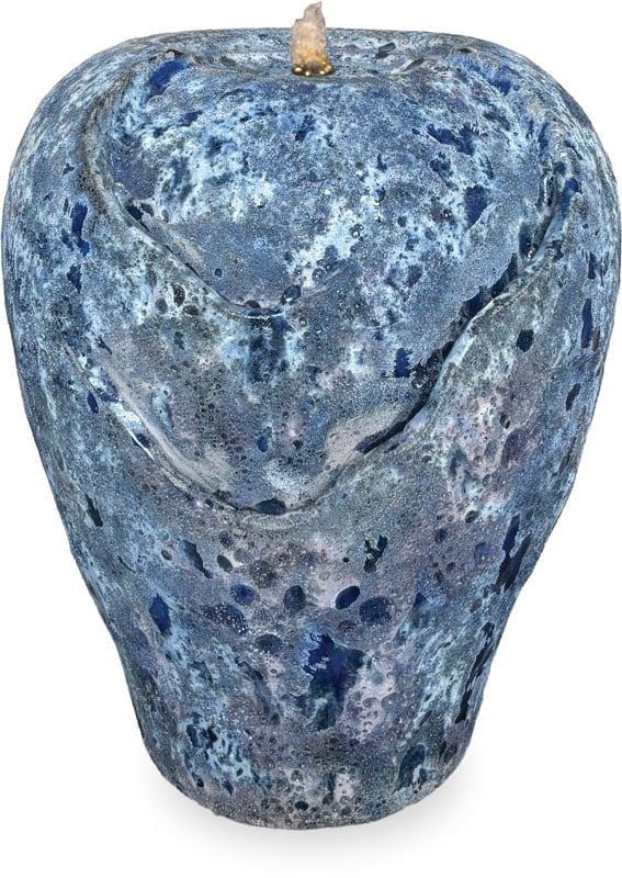Sol kyoto foam fountain with LED light, blue