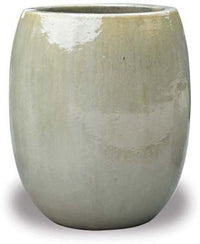 Sol matte egg planter, cream