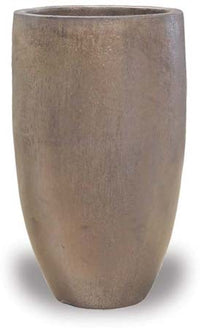 Sol matte tall round planter