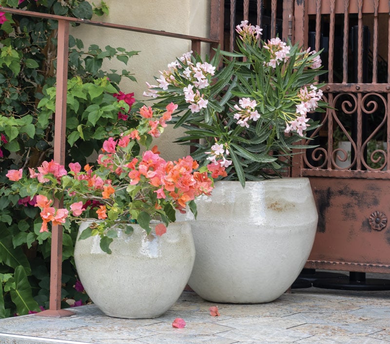 Sol oakfire planter