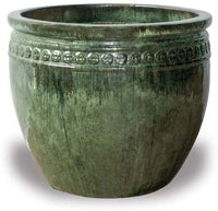 Sol oversized coin planter, moss