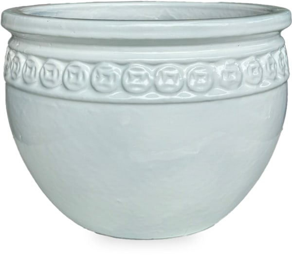 Sol pot coin planter