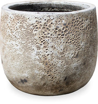 Sol pot egg planter, white