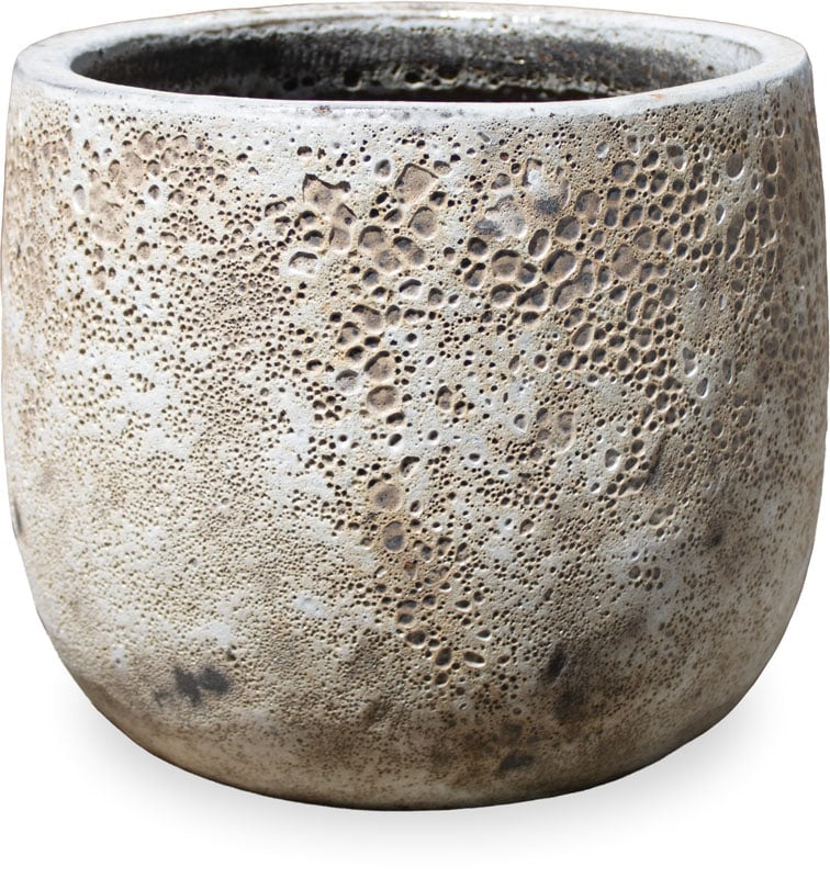 Sol pot egg planter, white