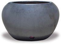 Sol round hose pot, black