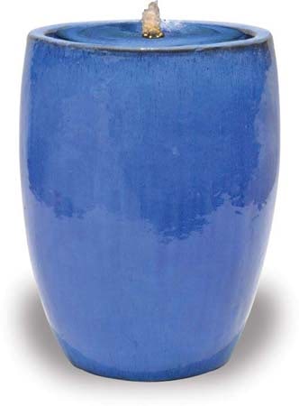 Sol smooth fountain, blue