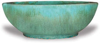 Sol solid succulent bowl, green