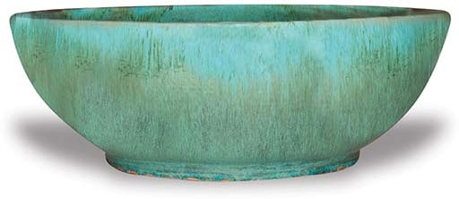 Sol solid succulent bowl, green