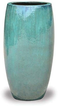 Sol tall egg pot, green