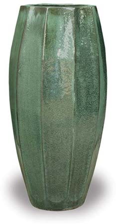 Sol tall starfruit planter, moss