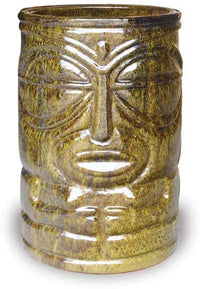 Sol tiki planter, moss
