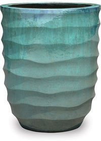 Sol wave egg pot, green