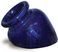 Sol welcome pot with handle, blue