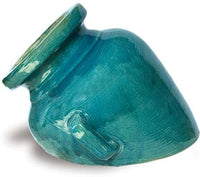 Sol welcome pot with handle, blue