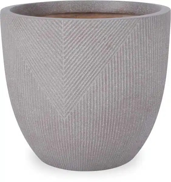 Trébol egg planter, brown