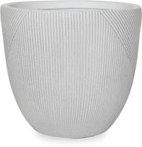 Trébol egg planter, white