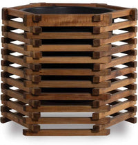 Yerba acacia hexagon planter